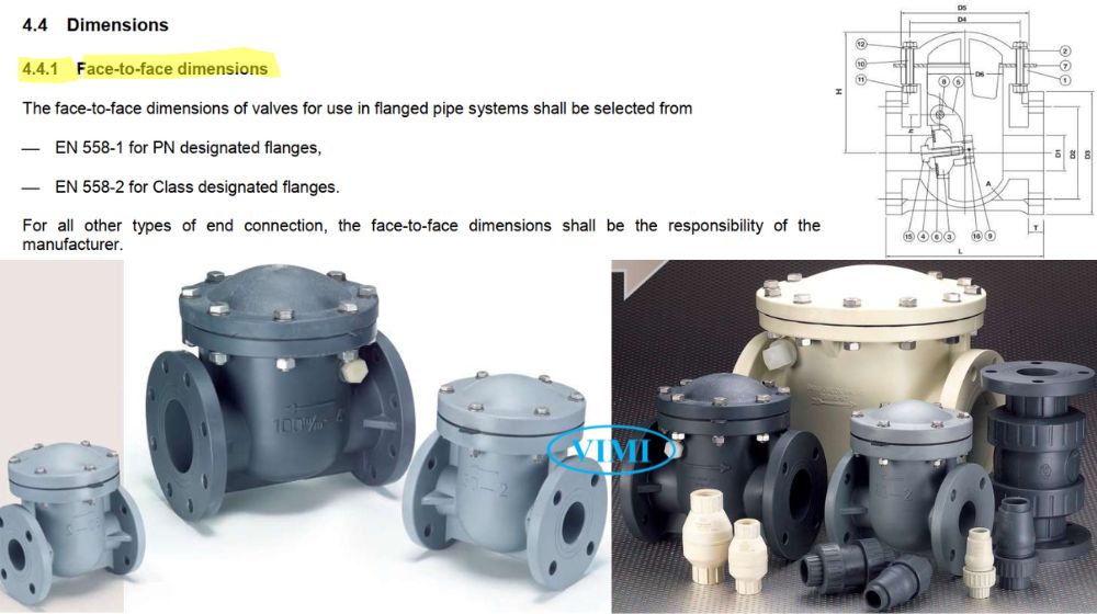 Tiêu chuẩn ISO 16137 chiều dài van theo tiêu chuẩn iso 16137