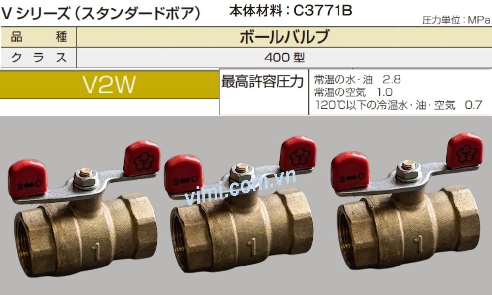 đặc điểm kỹ thuật của yamato v2w