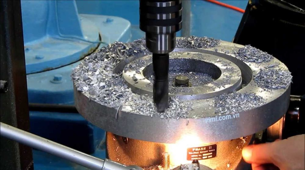 gia công mặt bích inox