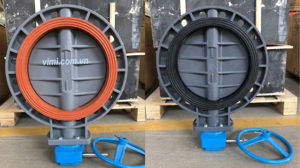 giá van bướm nhựa pvc dn400