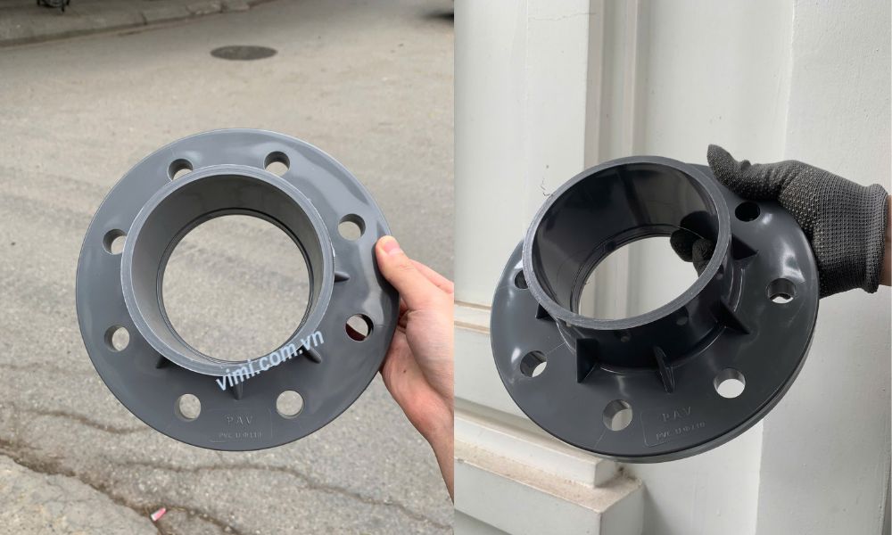 giới hạn nhiệt độ mặt bích pvc 110