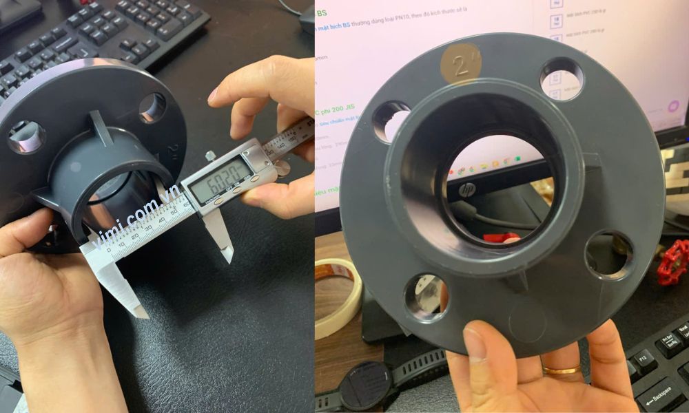 hiểu rõ mặt bích pvc 60 là gì