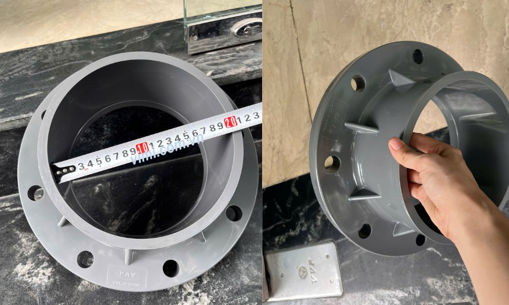 hiểu sâu mặt bích pvc 200 là gì