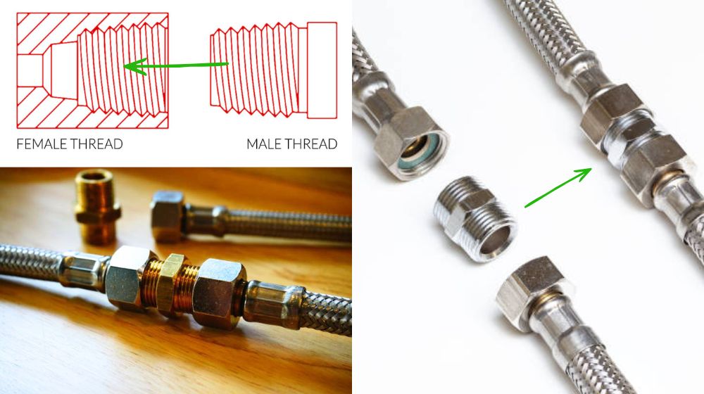 kết nối của pipe nipple