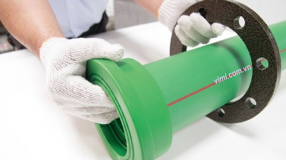 kết nối mặt bích ppr với ống