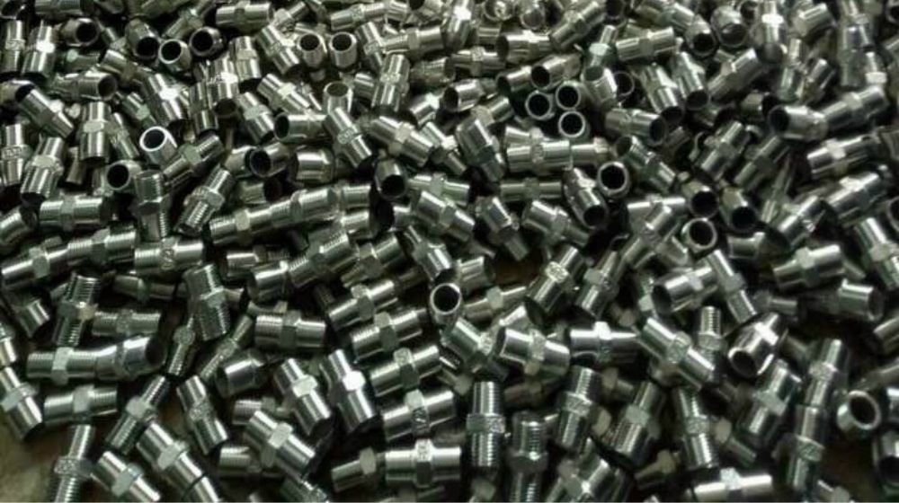 kho stainless steel nipple