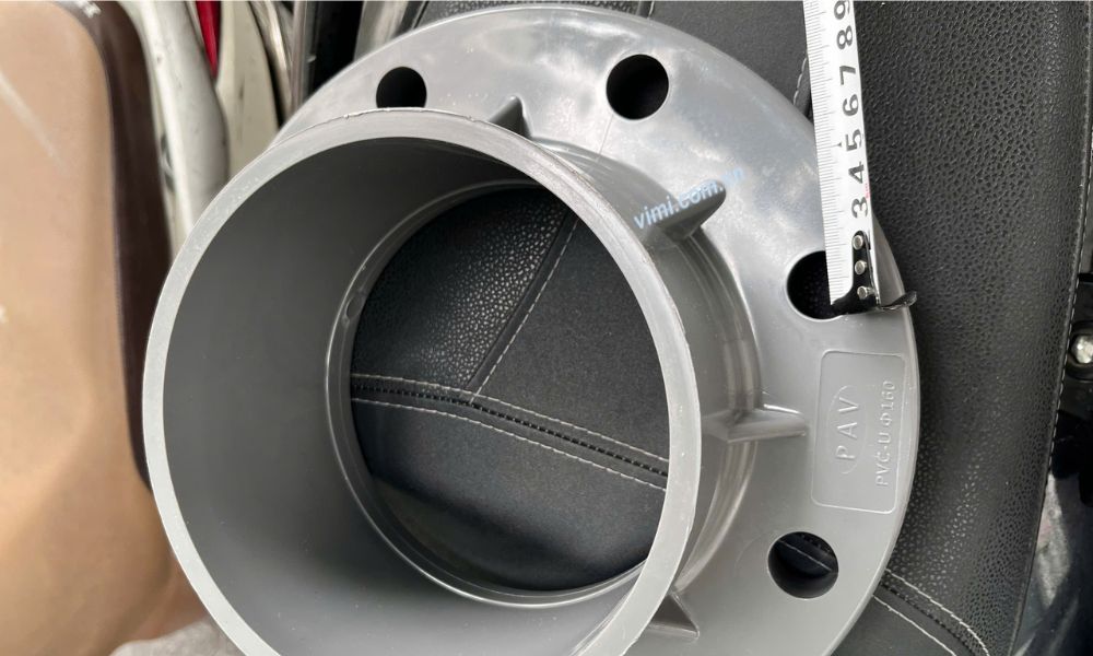 kích thước của bulong trong mặt bích nhựa pvc phi 60