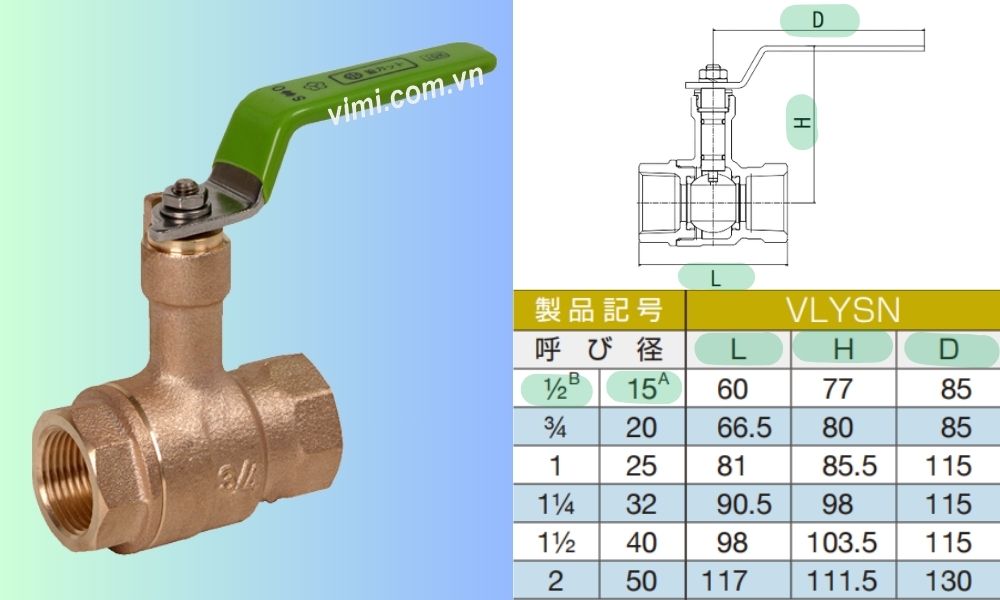 kích thước của yamato vlysn