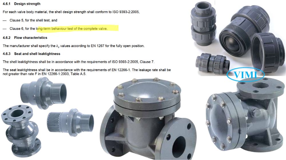 Tiêu chuẩn ISO 16137 kiểm tra van theo tiêu chuẩn iso 16137