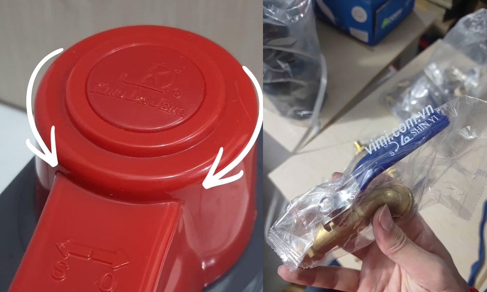 Ký hiệu O và S trên van là gì ký hiệu o và s và s và o có khác gì nhau không