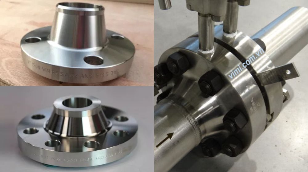 mặt bích cổ hàn inox