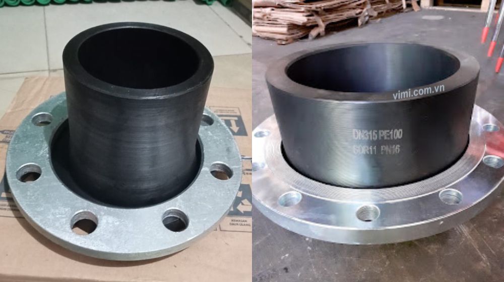 mặt bích hdpe kết nối bulong