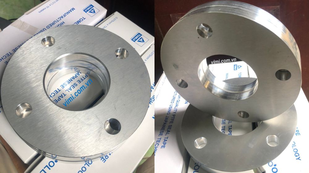 mặt bích nhôm