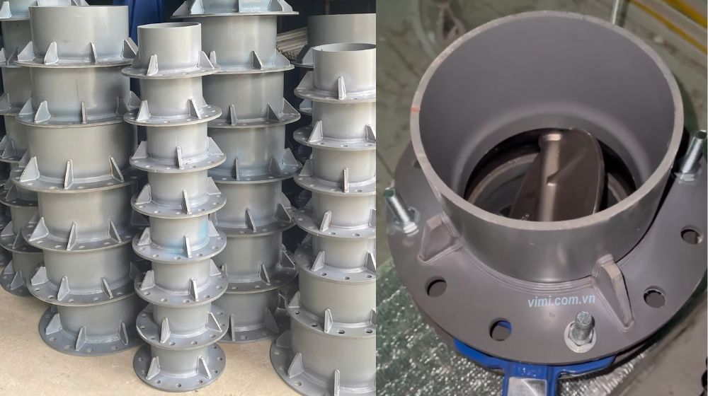 mặt bích nhựa gia công