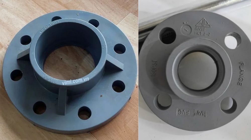 mặt bích pvc sử dụng tiêu chuẩn nào