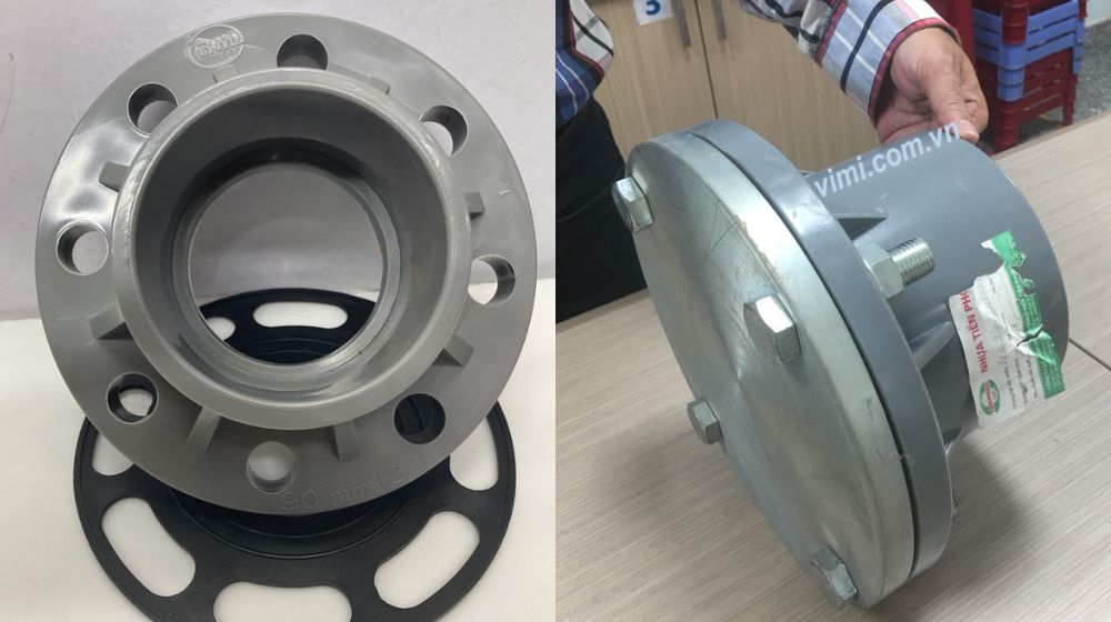 mặt bích upvc trong nước