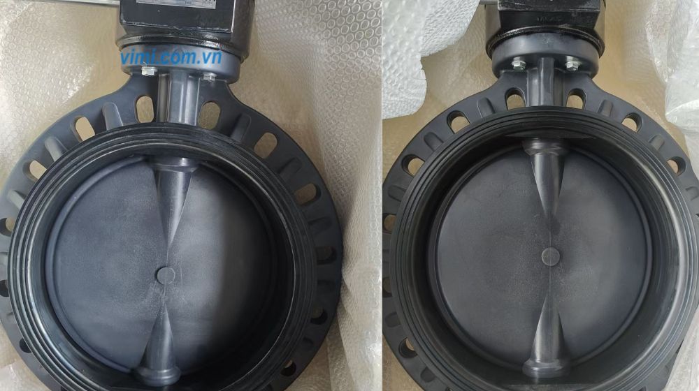 nhà sản xuất van bướm nhựa pvc dn400