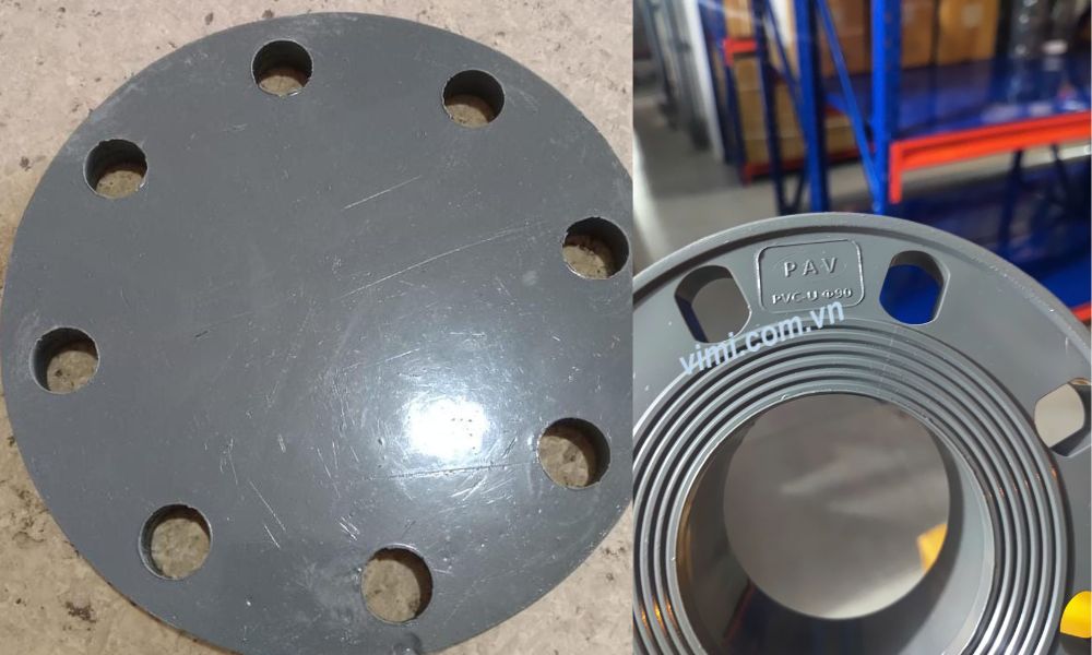 nhiệt độ và áp suất giới hạn của mặt bích nhựa pvc phi 90