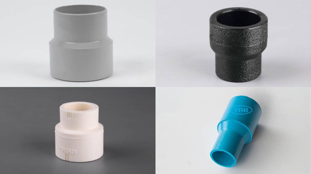 plastic pipe reducer coupling