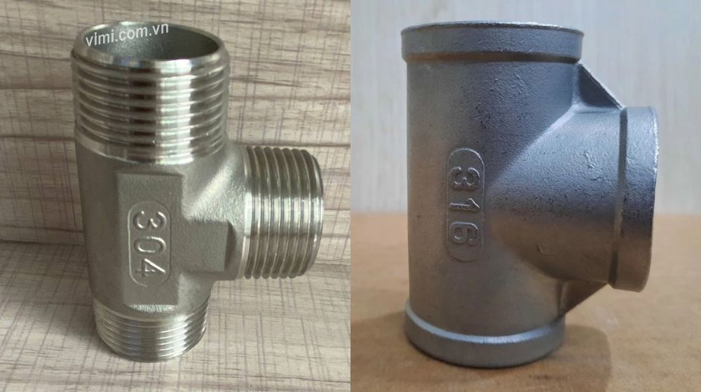 stainless steel pipe tee