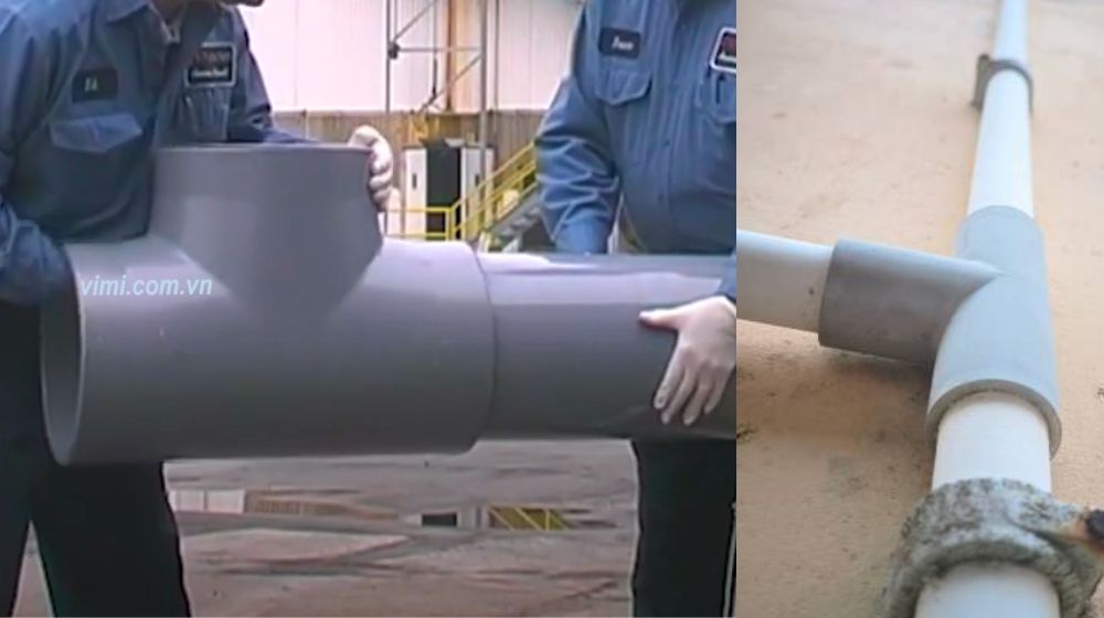 tê nối ống dán keo