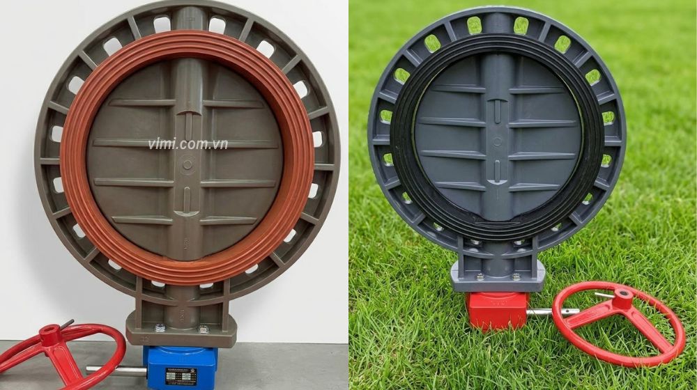 thế nào là van bướm nhựa pvc dn355