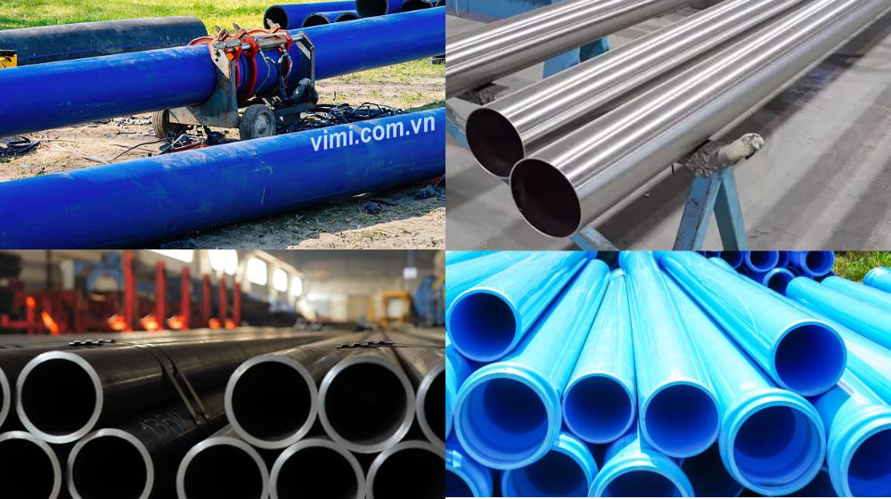 tri thức đường ống về vật liệu