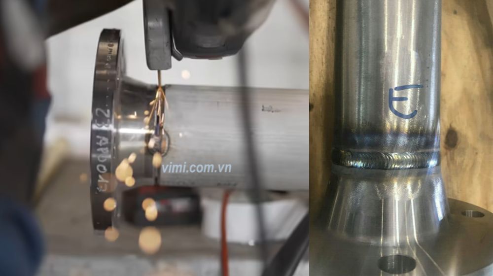 ứng dụng của mặt bích cổ hàn