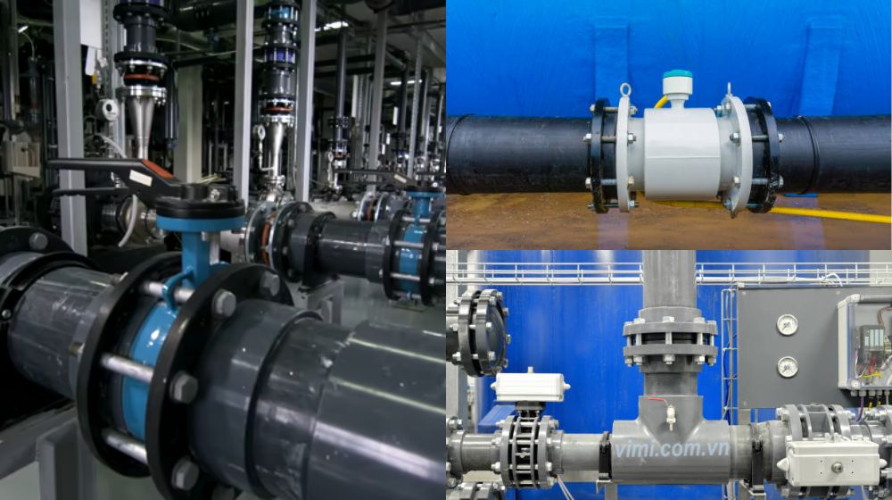 ứng dụng của mặt bích nhựa