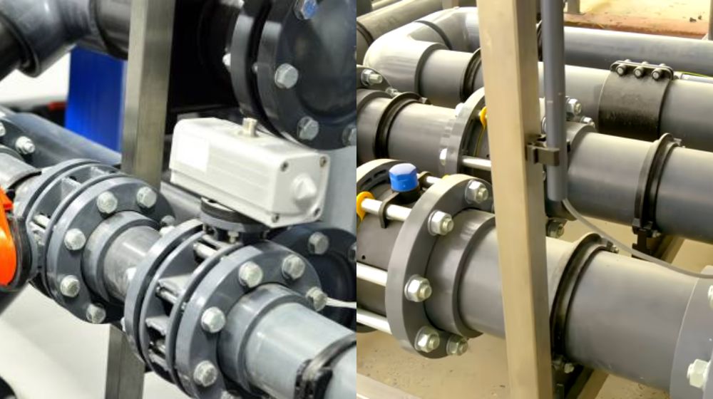 ứng dụng phổ biến của mặt bích pvc