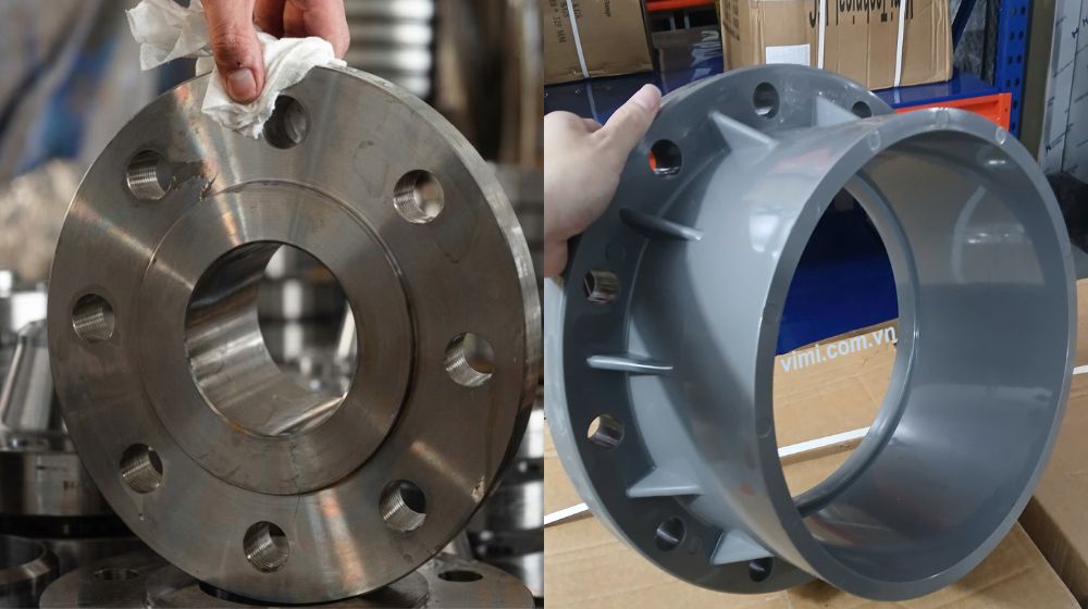 ưu điểm của mặt bích rỗng