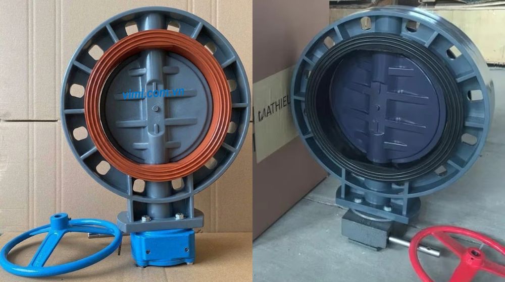 van bướm nhựa tay quay pvc 280 là gì