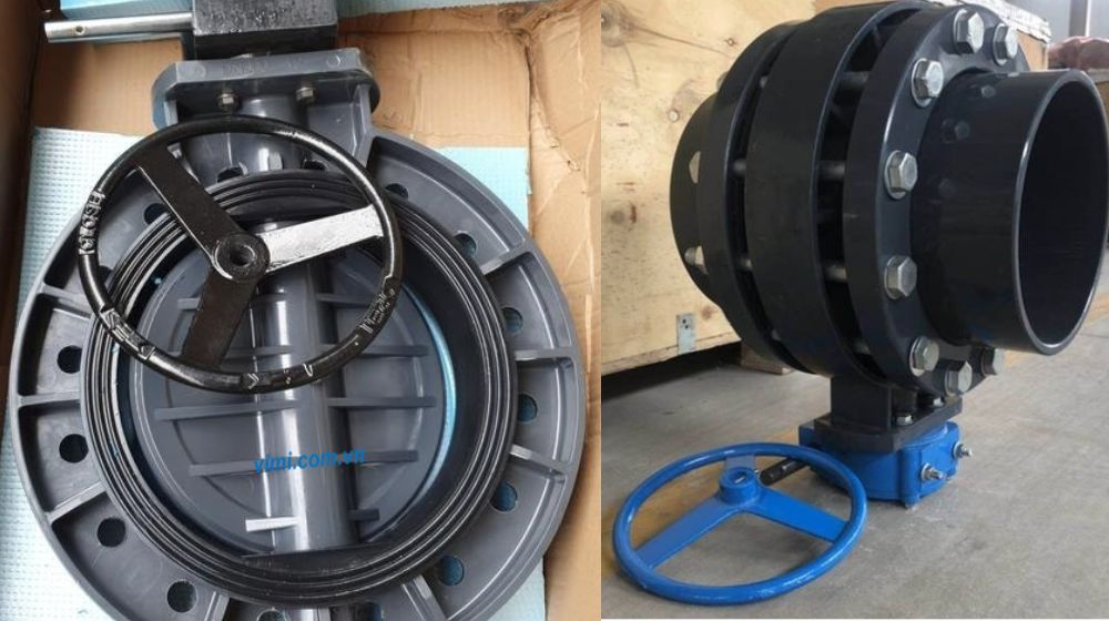 Van bướm nhựa tay quay PVC 315 van bướm nhựa tay quay pvc 315 là gì