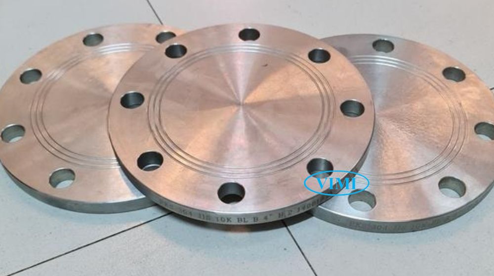 Bích mù inox JIS 10K bề mặt tiếp xúc của bích mù inox jis 10k