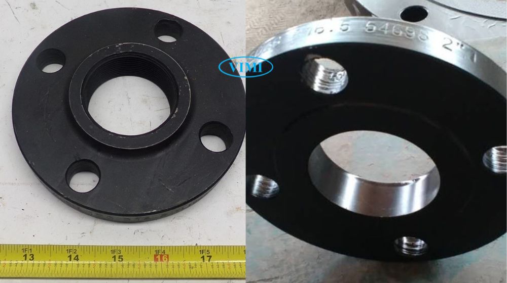 Bích thép rỗng DN50 bích thép rỗng dn50 lắp ống phi bao nhiêu