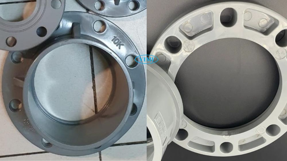 cấp áp suất làm việc của mặt bích nhựa 140