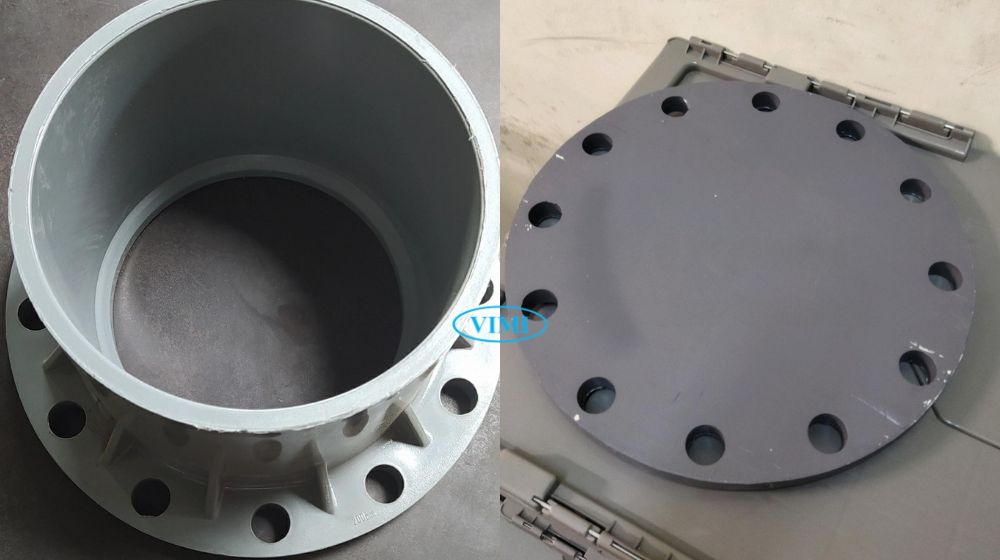 chủng loại của mặt bích nhựa phi 200