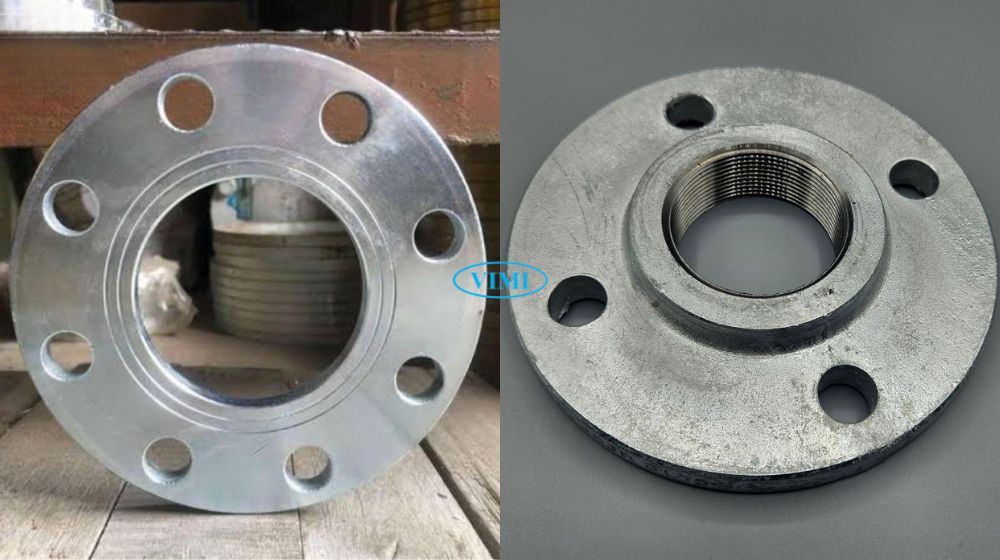 chủng loại mặt bích mạ kẽm