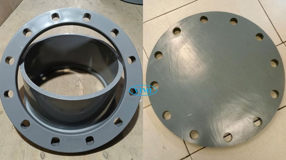 chủng loại mặt bích nhựa 280