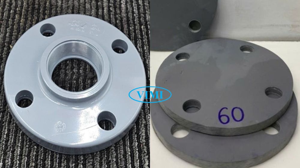 Mặt bích nhựa phi 60 chủng loại mặt bích nhựa phi 60