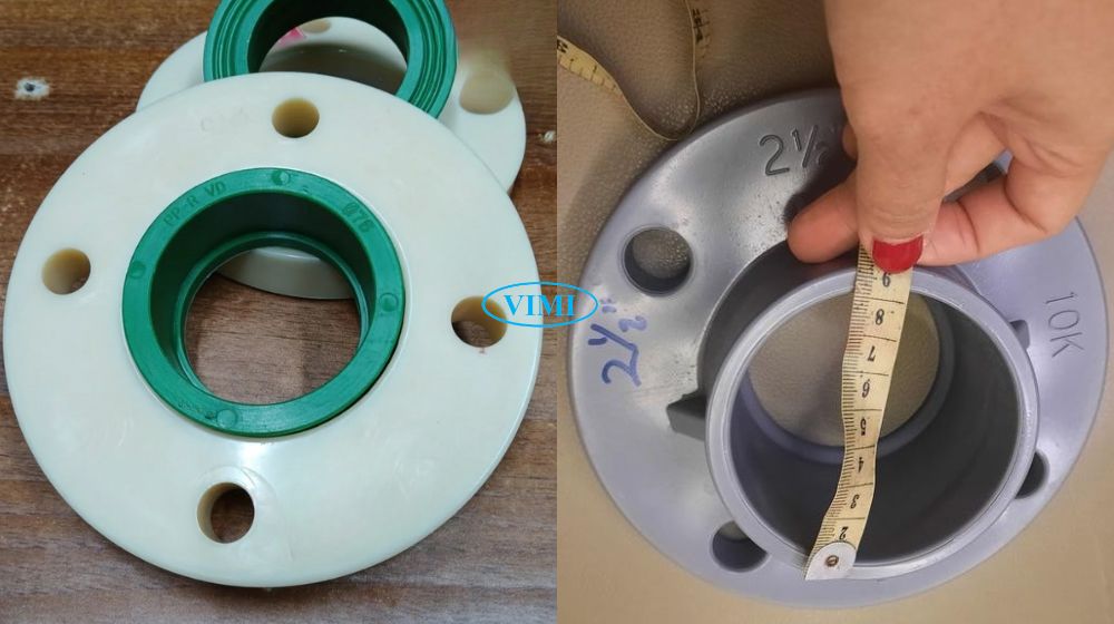 Mặt bích nhựa phi 76 chủng loại mặt bích nhựa phi 76