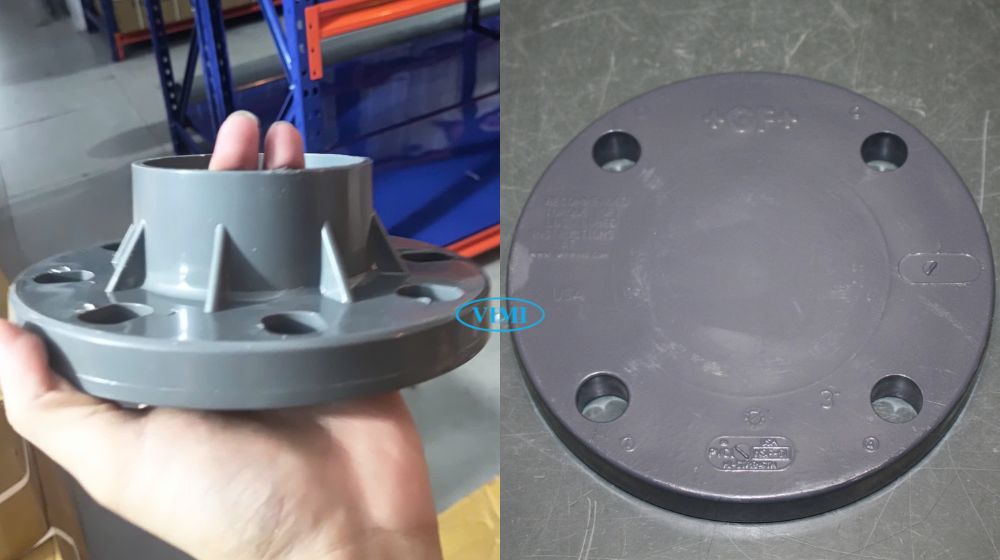 Mặt bích nhựa phi 90 chủng loại mặt bích nhựa phi 90