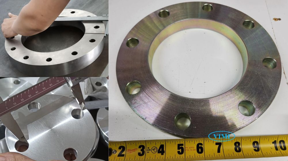 flat face flange dimensions