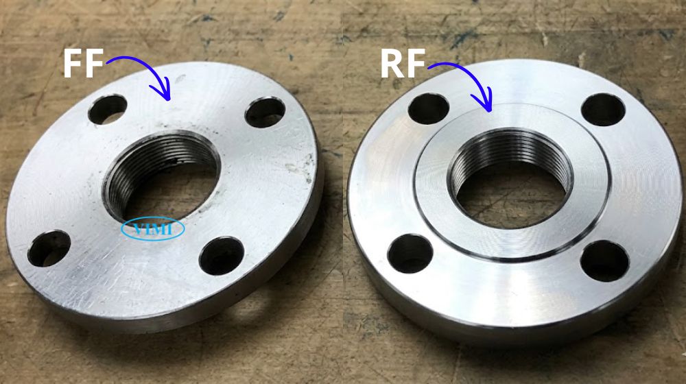 flat face flange vs raised face