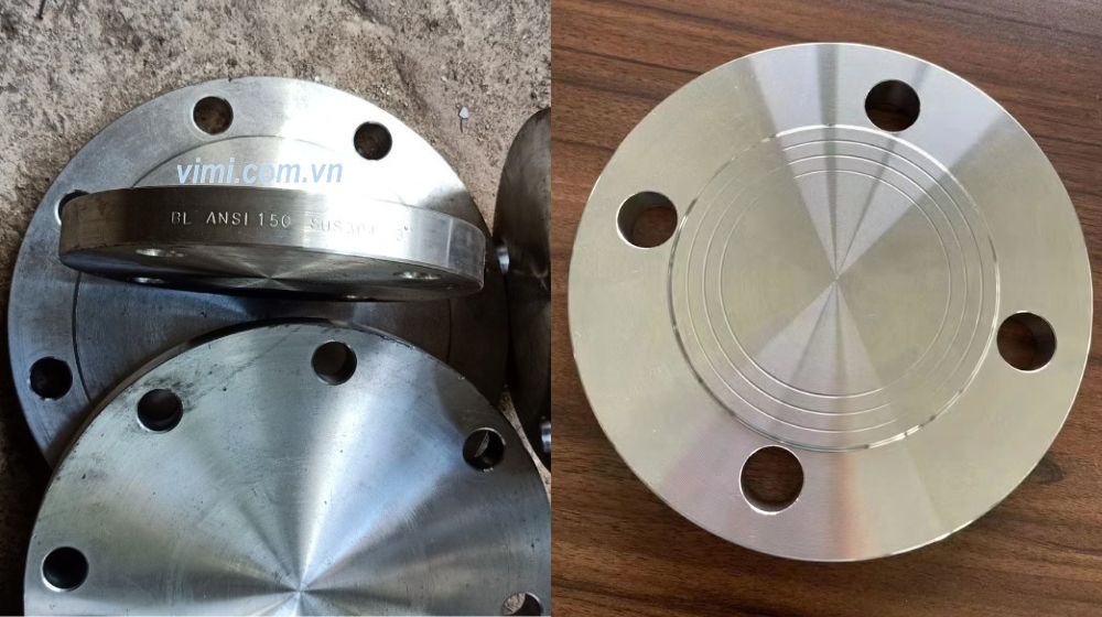 mặt bích ansi loại mù đặc