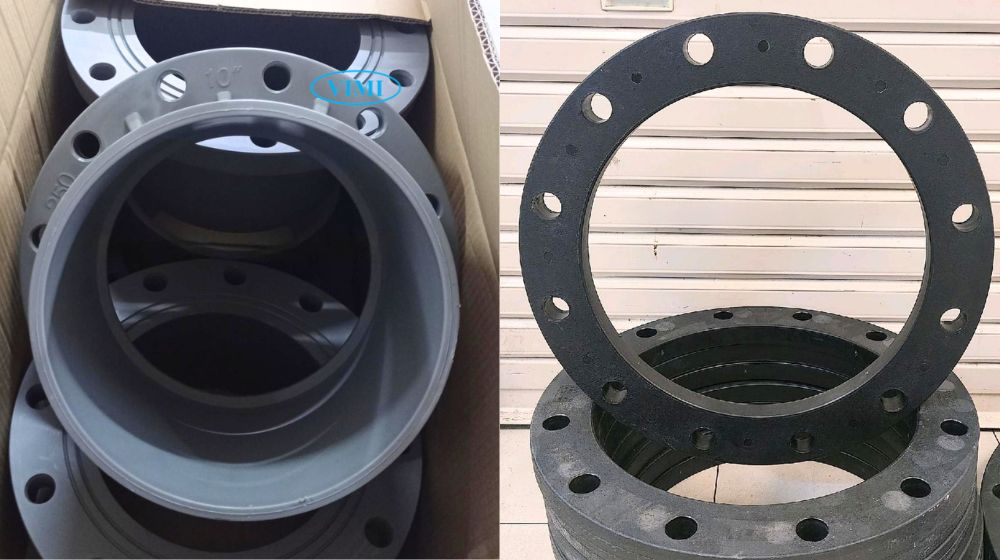 Mặt bích nhựa 250 mặt bích nhựa 250 đúc bằng vật liệu gì