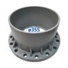mặt bích nhựa 355
