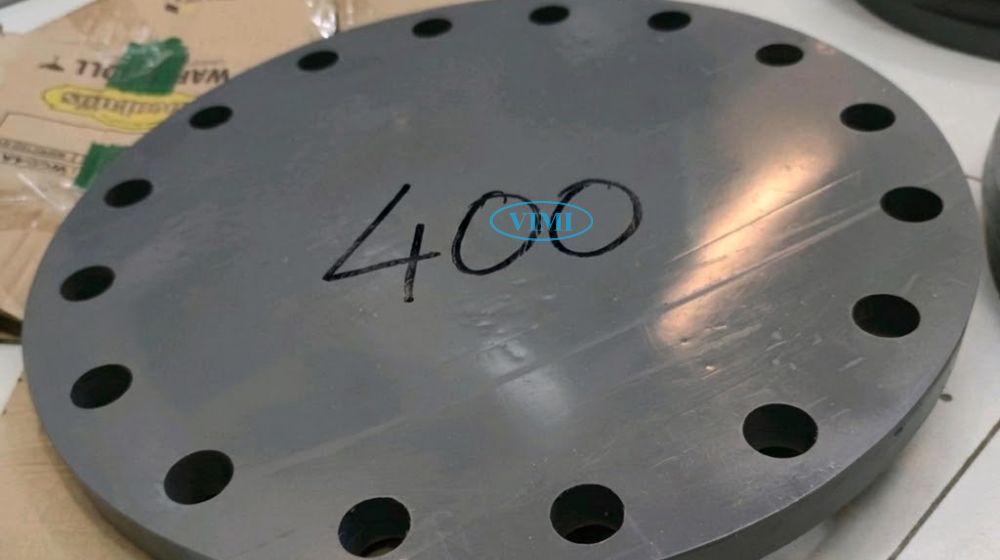 mặt bích nhựa 400 lắp ống dn bao nhiêu
