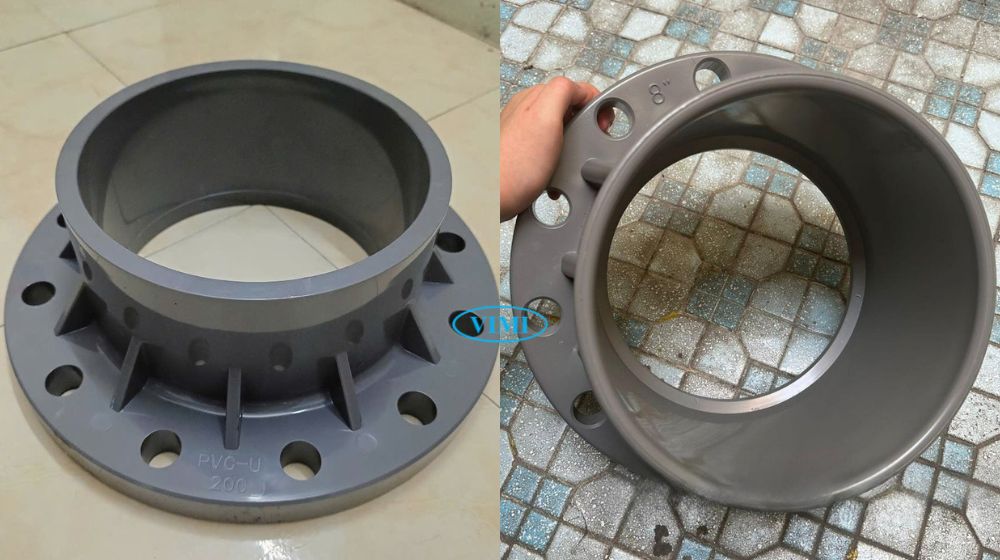 mặt bích nhựa phi 200 có phải dn200 không