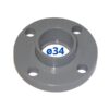 mặt bích nhựa phi 34
